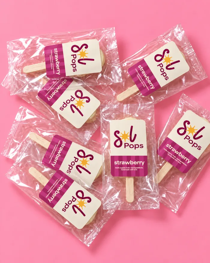 Strawberry Sol Pops